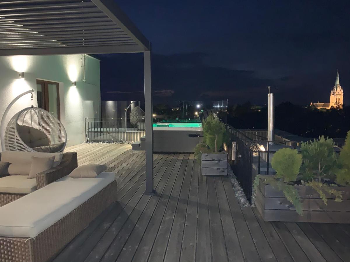 Апартаменти Sea View Penthouse Terrace Palanga Old Town Екстер'єр фото