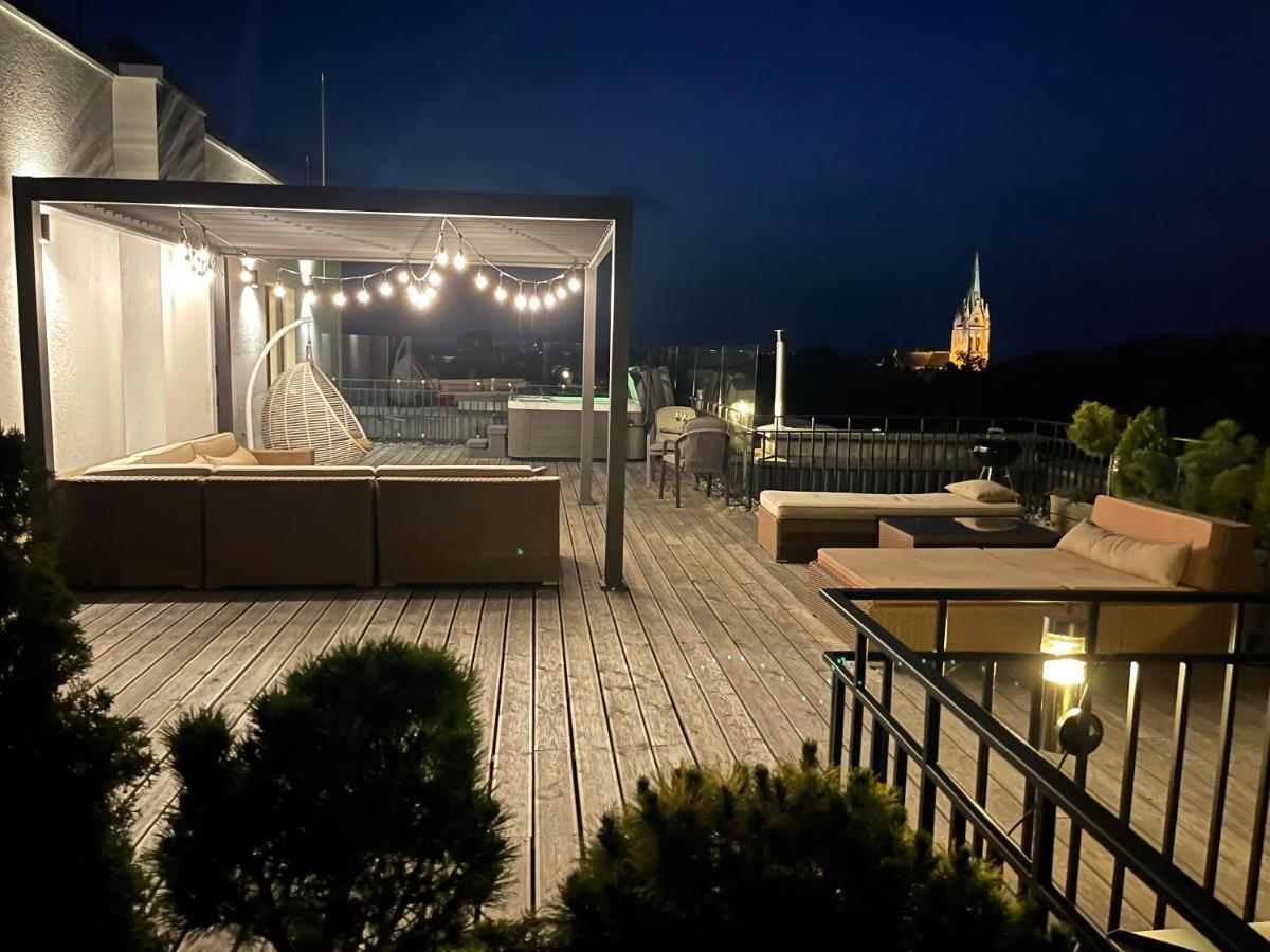 Апартаменти Sea View Penthouse Terrace Palanga Old Town Екстер'єр фото