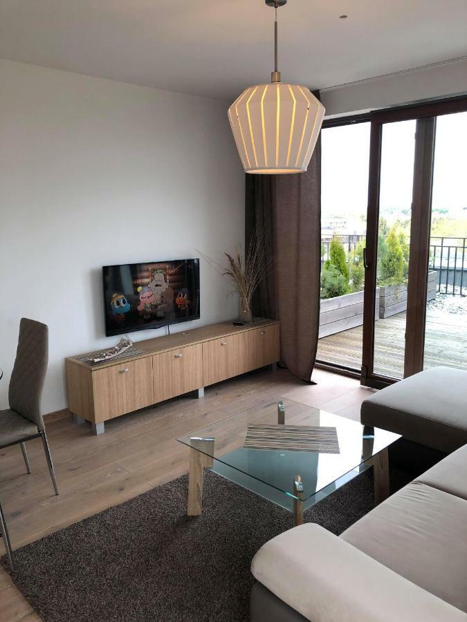 Апартаменти Sea View Penthouse Terrace Palanga Old Town Екстер'єр фото